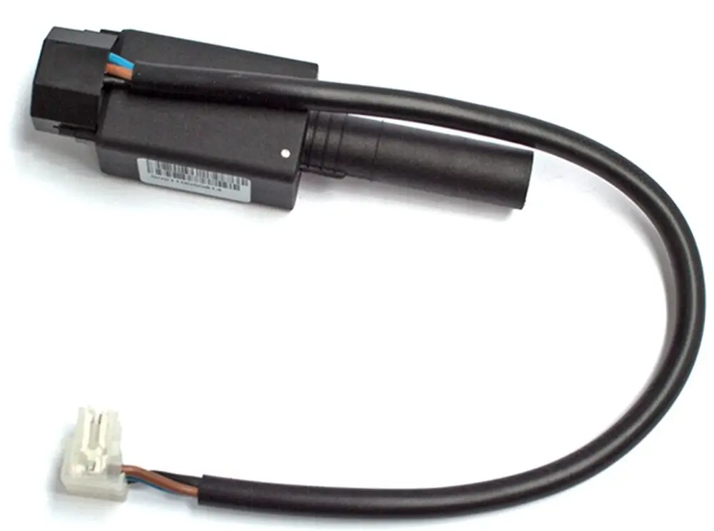 Daikin Fotozelle mit einem Kabelanschluss, bestehend aus einem schwarzen Gehäuse mit einem Stecker und zwei Leitungen, für Anwendungen im Bereich Heiztechnik.